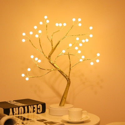 Eco-friendly LED Night Light Mini Tree: