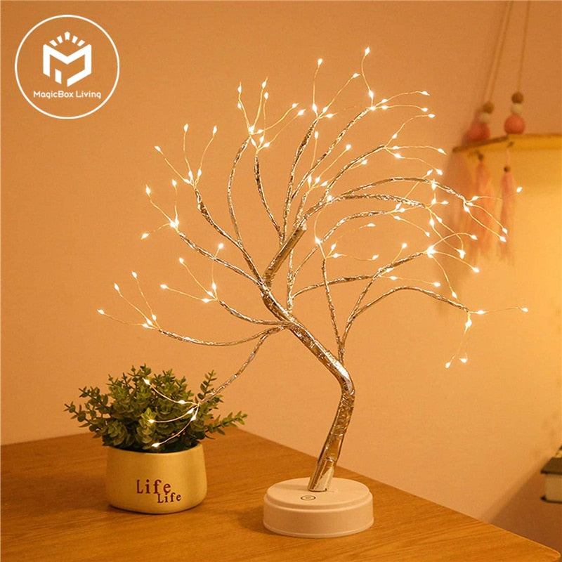 Eco-friendly LED Night Light Mini Tree: